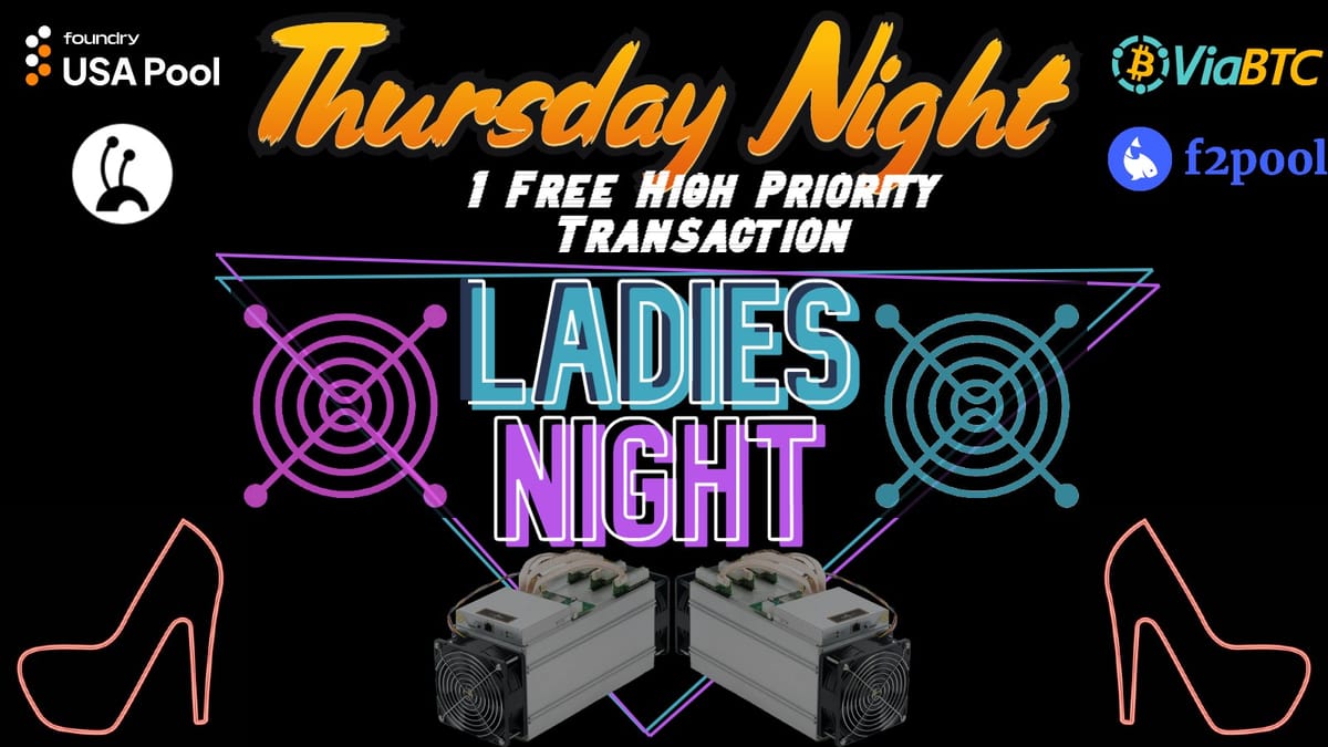 Mining Pools Announce Ladies Night To Attract More Women To Bitcoin