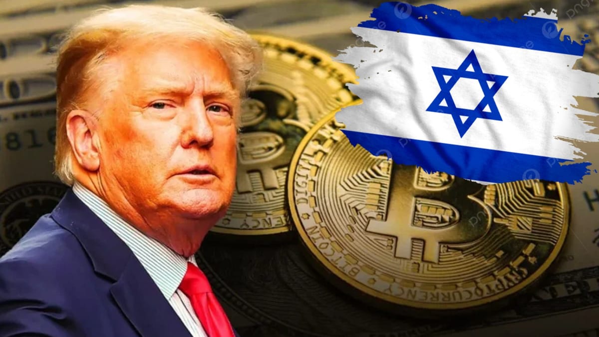 Trump Proposes Paying Foreign Aid To Israel In Bitcoin