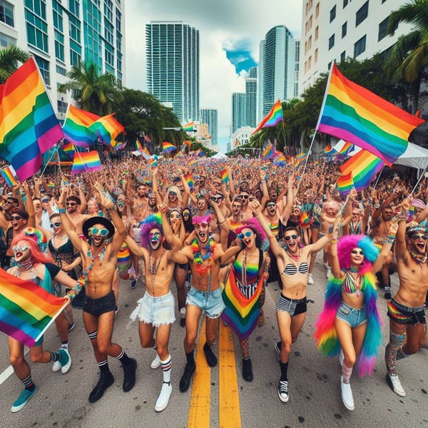 Statist Bitcoiner Coalition Organizes Pride Rally Outside Bitcoin 2024