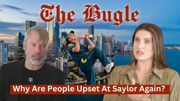 Outcries As Michael Saylor Is Interviewed By Controversial Australian Break Dancer